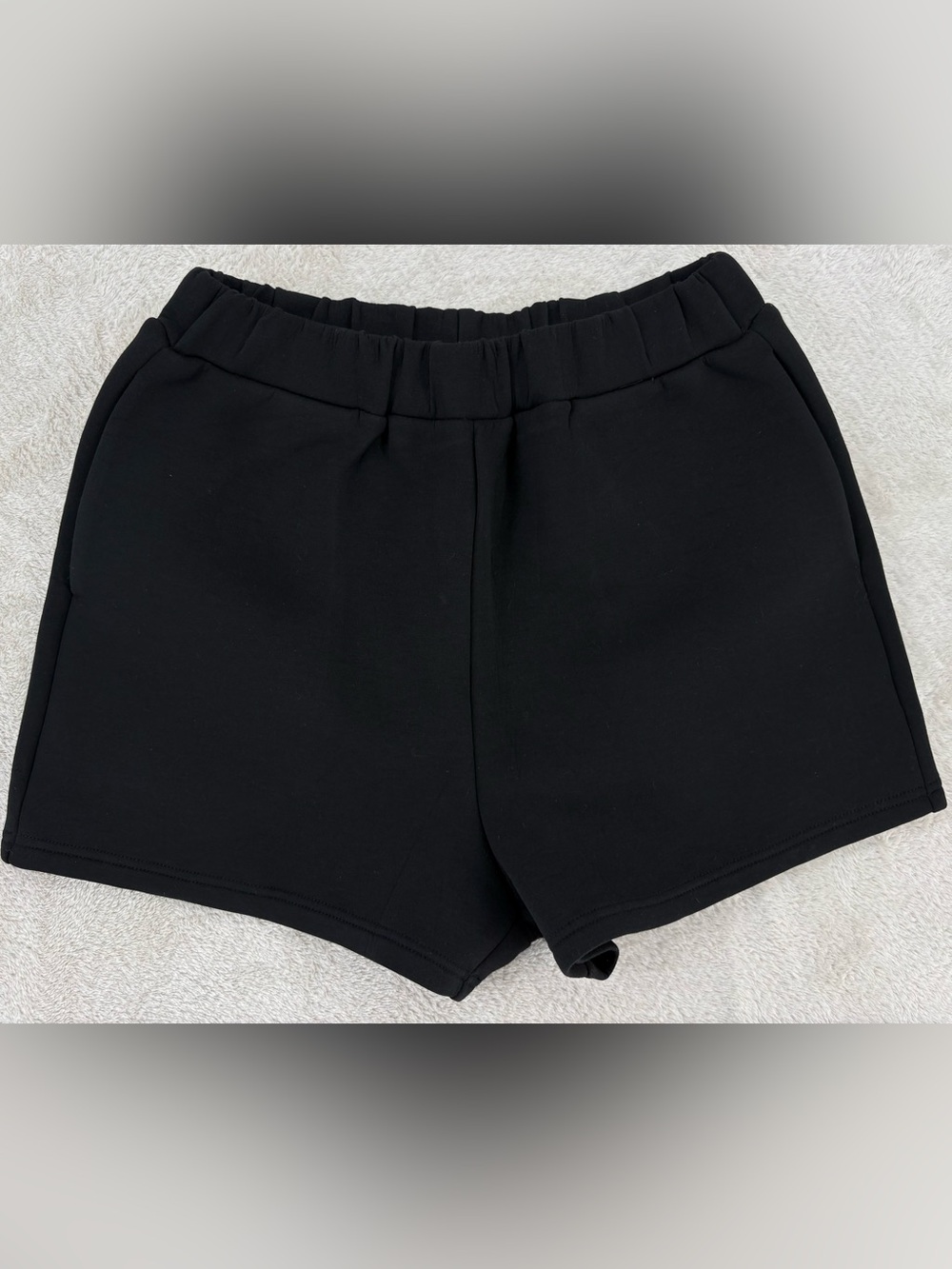 VICI Collection Black High Waist Shorts